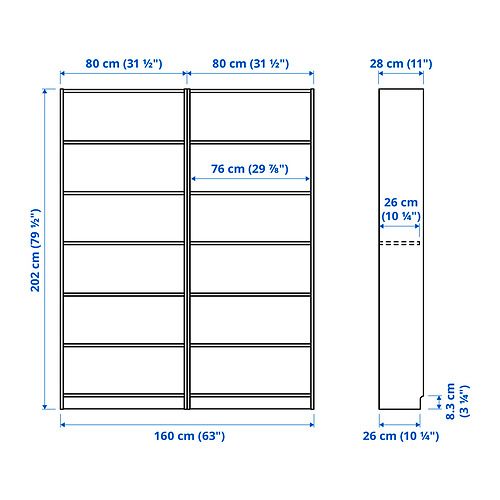 BILLY bookcase