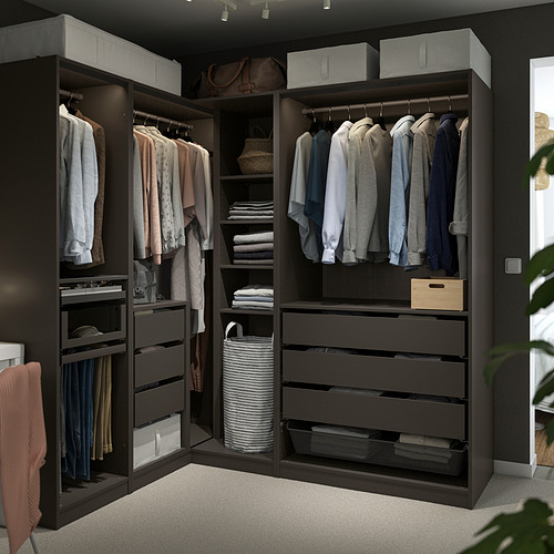 PAX corner wardrobe