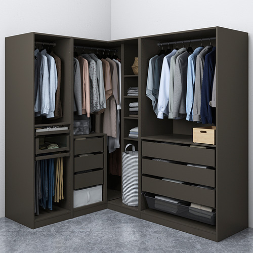 PAX corner wardrobe