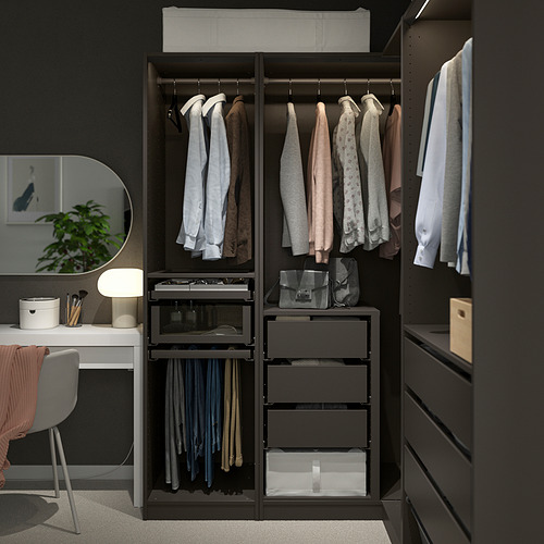 PAX corner wardrobe