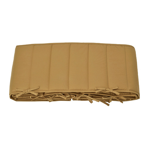 GULDVÄVARE - bumper pad, dark yellow, 60x120 cm | IKEA Hong Kong and Macau - PE968337_S4