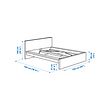 MALM bed frame, high