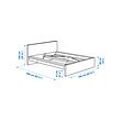 MALM bed frame, high
