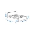 MALM bed frame, high