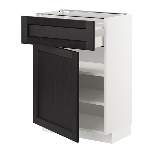 METOD/MAXIMERA base cabinet with drawer/door