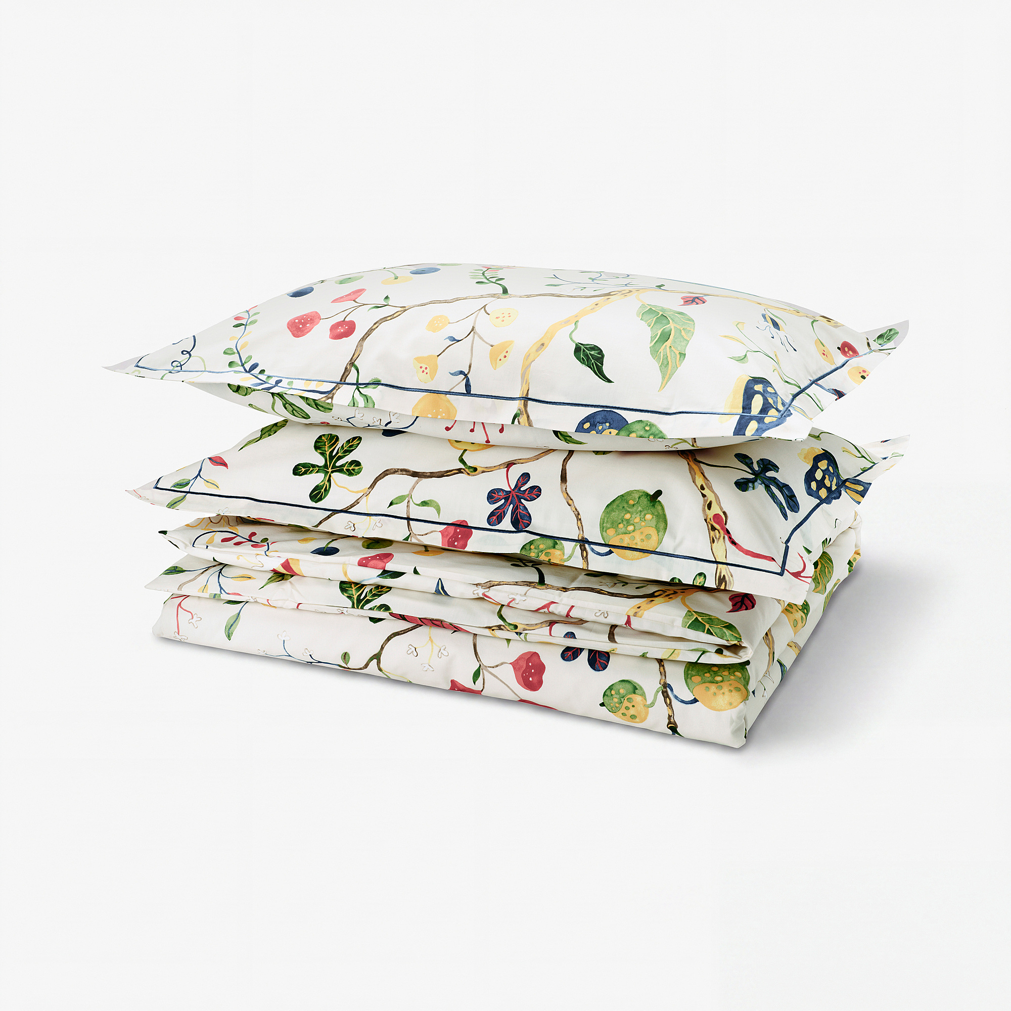 KRONBUSKE duvet cover and 2 pillowcases