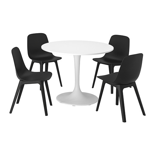 DOCKSTA/ODGER table and 4 chairs