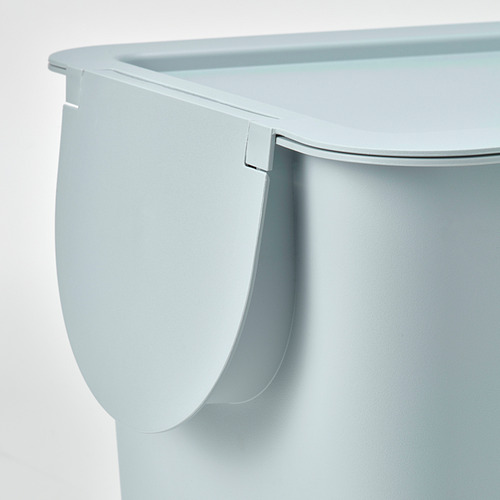 TRÖSKNING bin with lid
