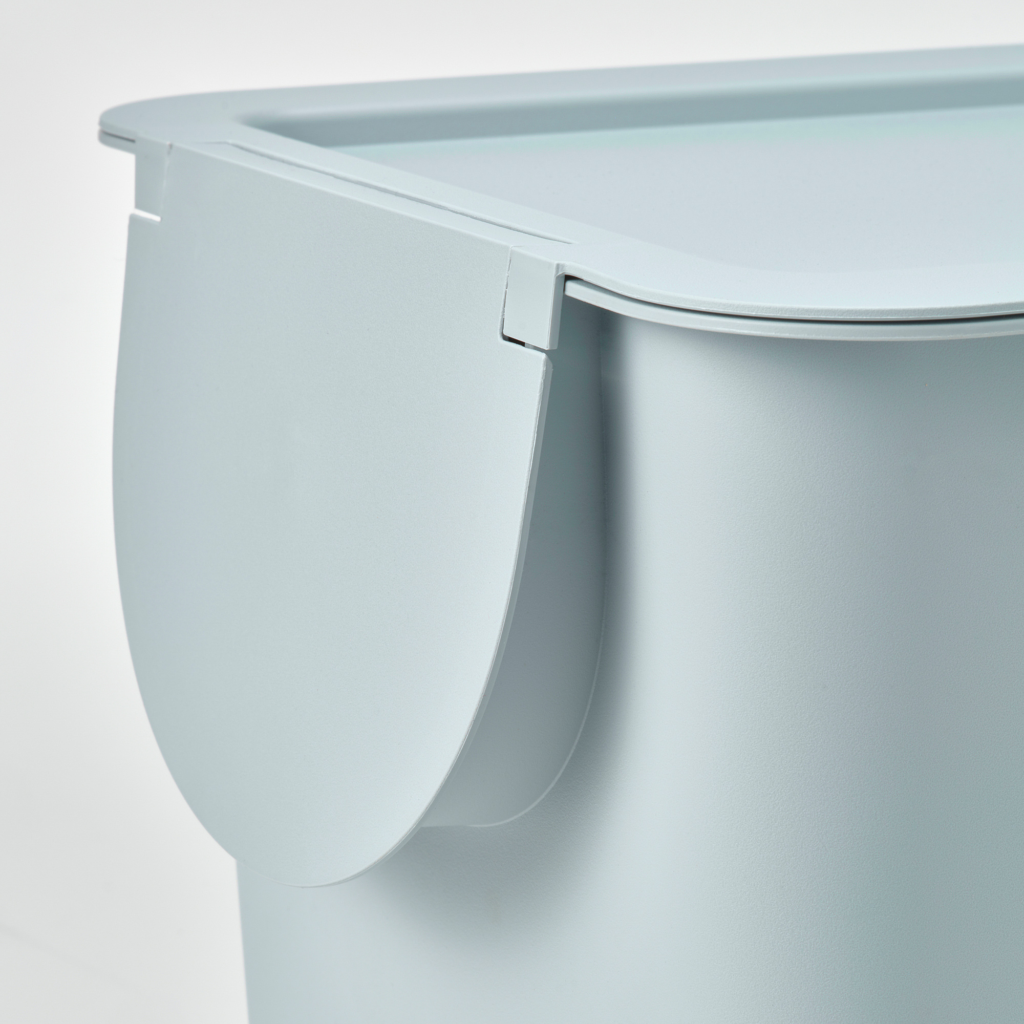 TRÖSKNING bin with lid