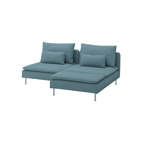 SÖDERHAMN 2-seat sofa with chaise longue