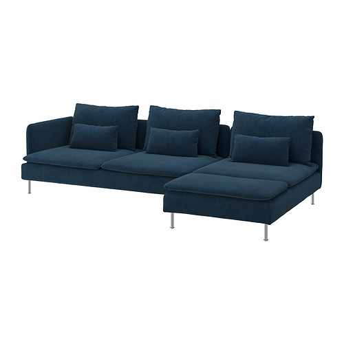 SÖDERHAMN 4-seat sofa with chaise longue