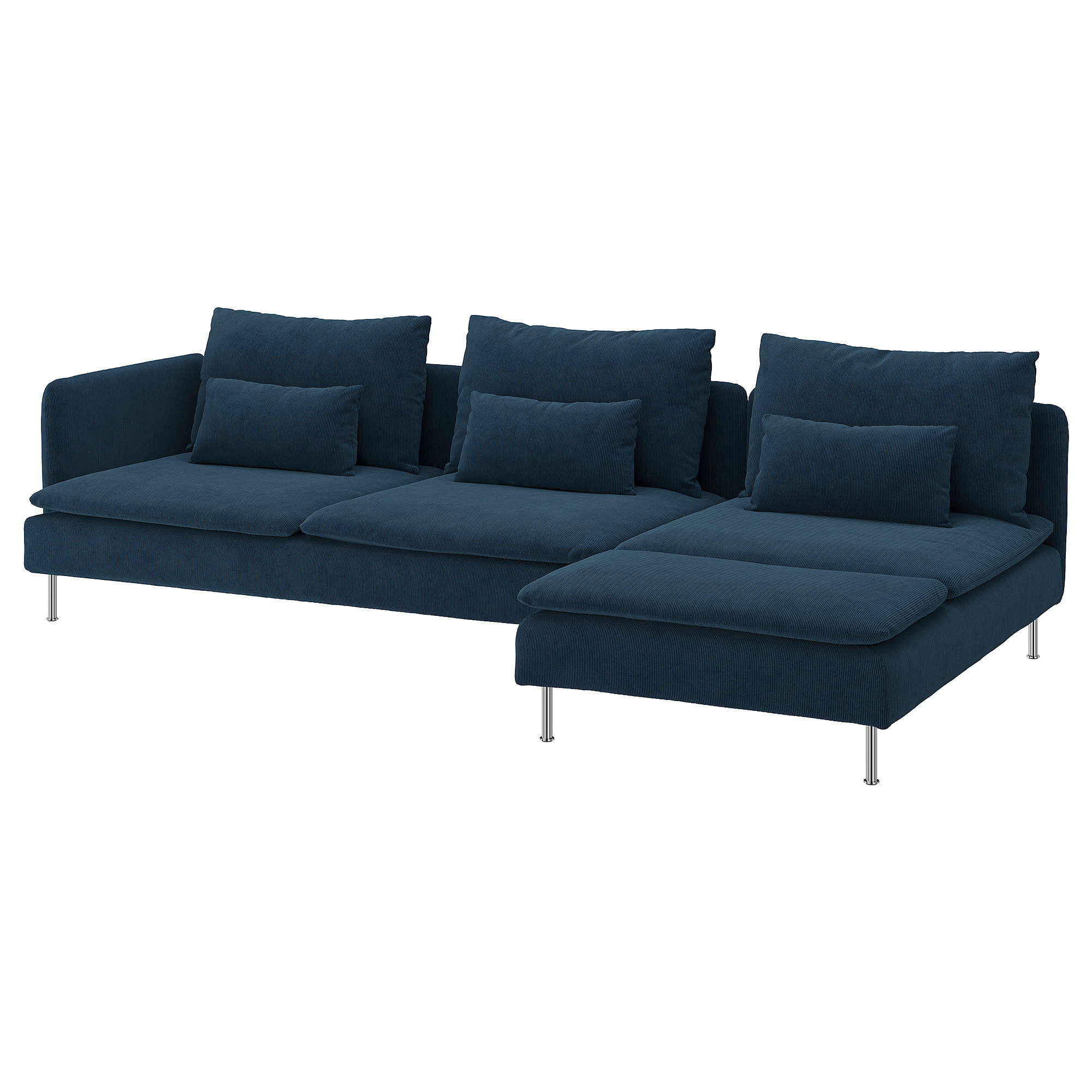 SÖDERHAMN 4-seat sofa with chaise longue