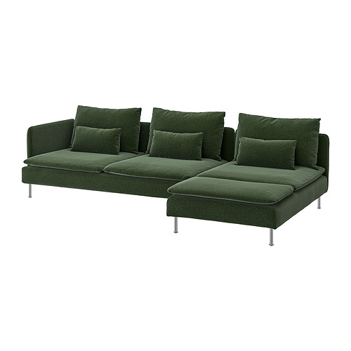 SÖDERHAMN 4-seat sofa with chaise longue