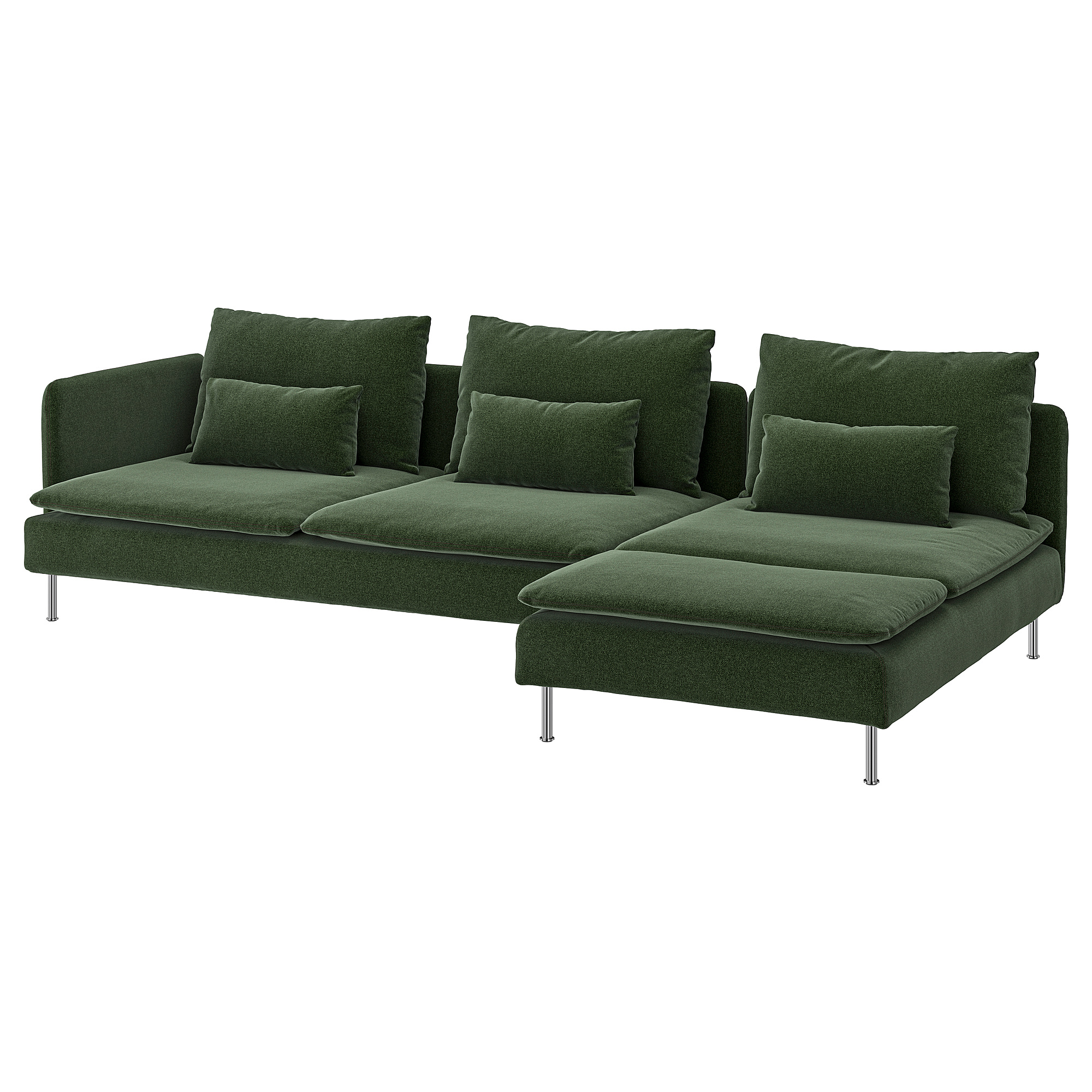 SÖDERHAMN 4-seat sofa with chaise longue