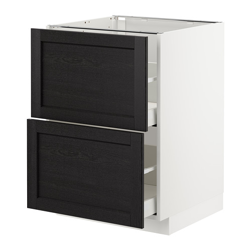 METOD/MAXIMERA base cb 2 fronts/2 high drawers