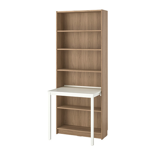 BILLY Bookcase with desk