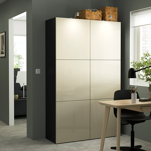 BESTÅ storage combination with doors