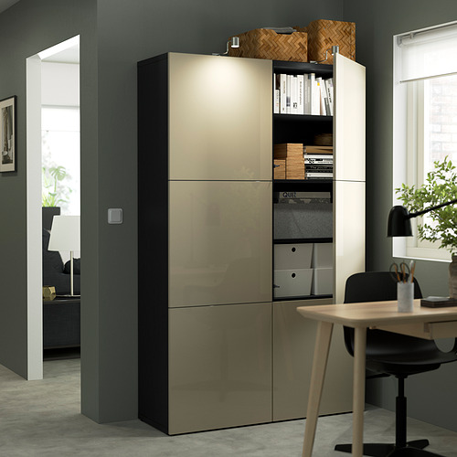 BESTÅ storage combination with doors