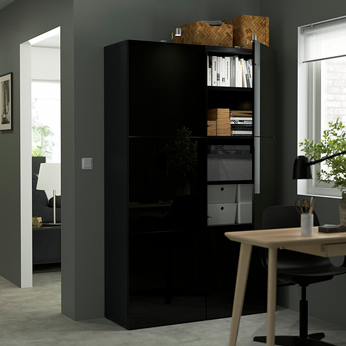 BESTÅ storage combination with doors