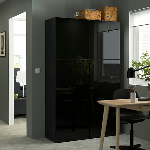 BESTÅ storage combination with doors
