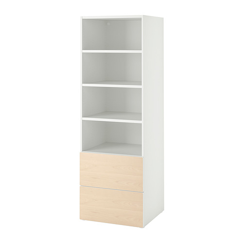 PLATSA/SMÅSTAD bookcase