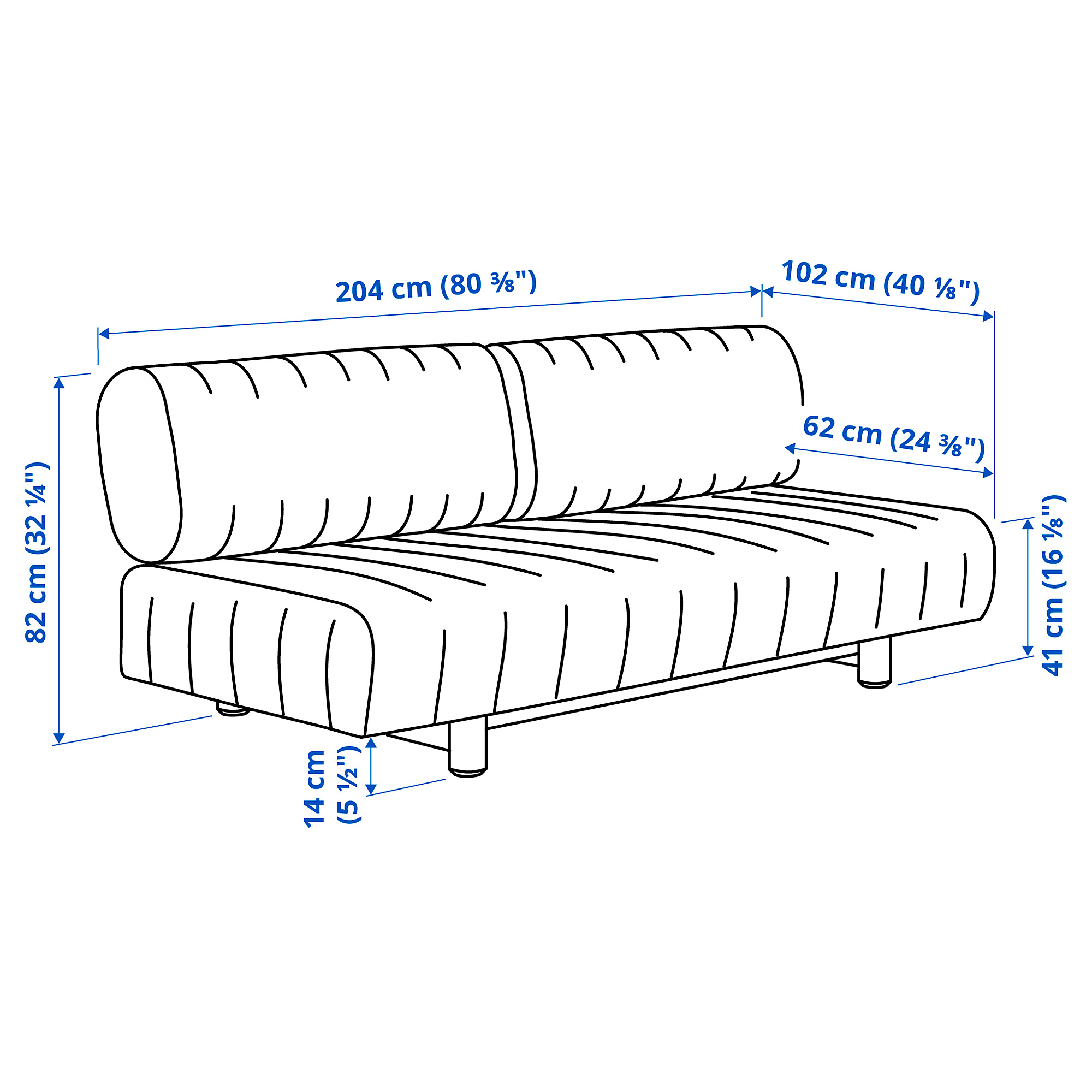 IKEA PS 2026 三座位梳化床