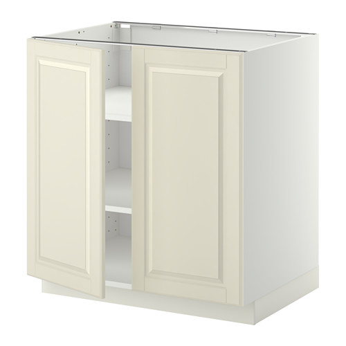 METOD base cabinet with shelves/2 doors