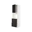 White-black stained