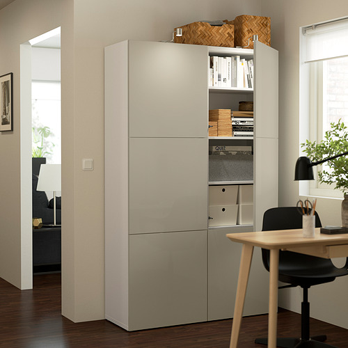 BESTÅ storage combination with doors
