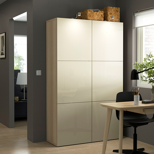 BESTÅ storage combination with doors