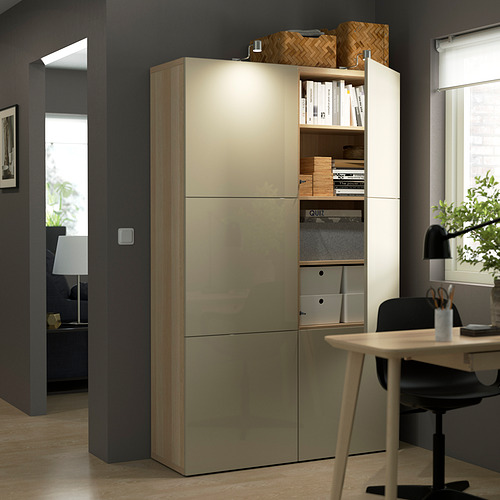 BESTÅ storage combination with doors