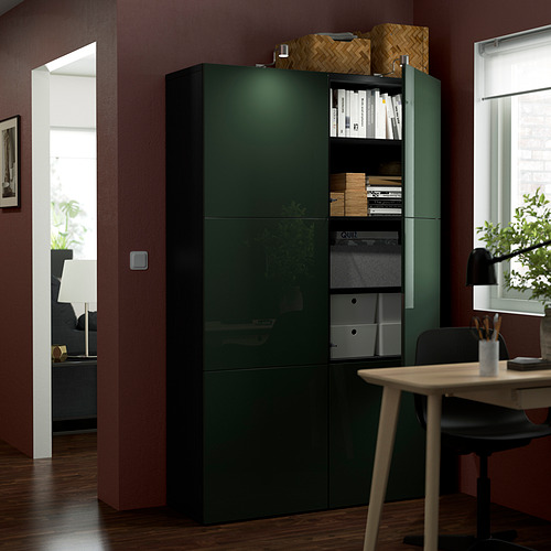 BESTÅ storage combination with doors