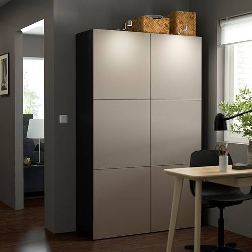 BESTÅ storage combination with doors