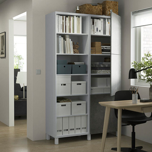 BESTÅ storage combination with doors