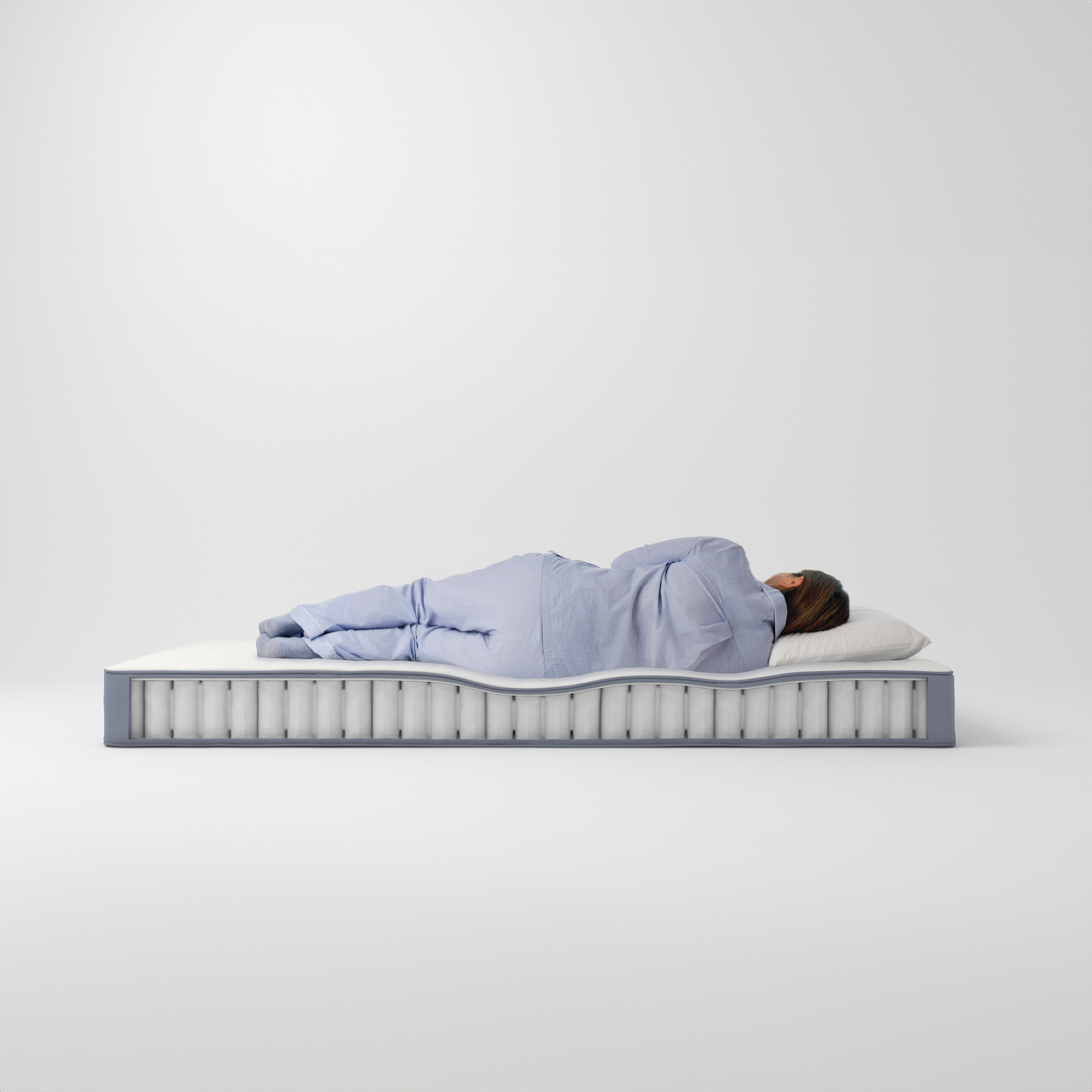 VESTERÖY pocket sprung mattress