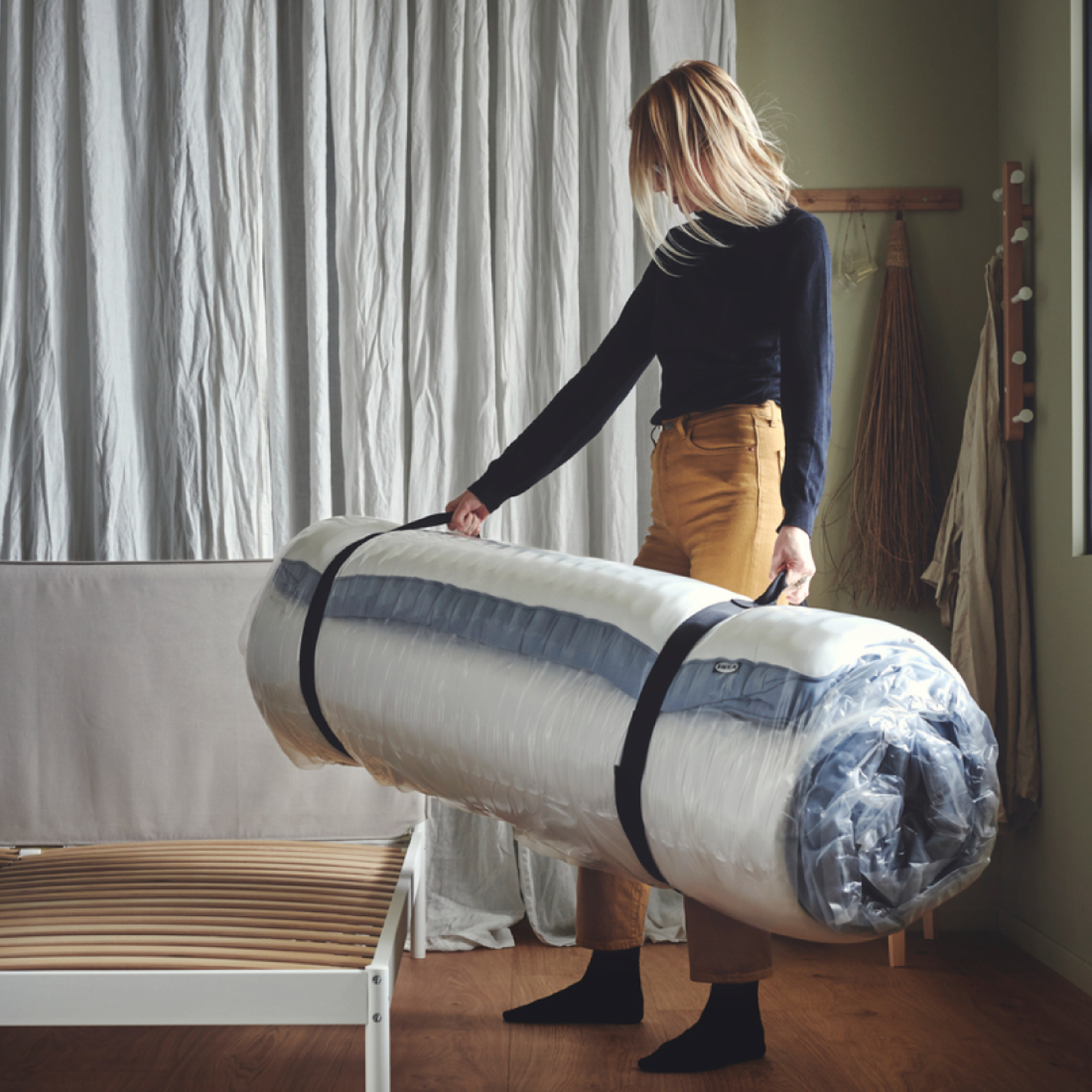 VESTERÖY pocket sprung mattress