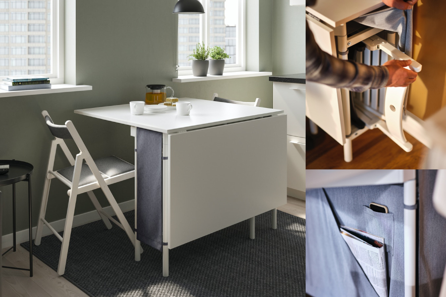Ikea folding tables and chairs 2025