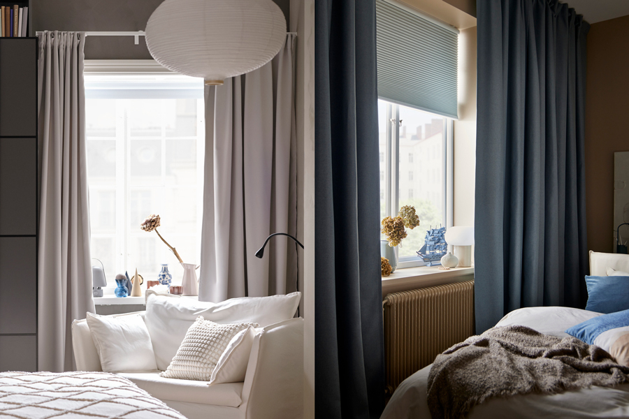 Curtains and Blinds IKEA Add some more color for your home
