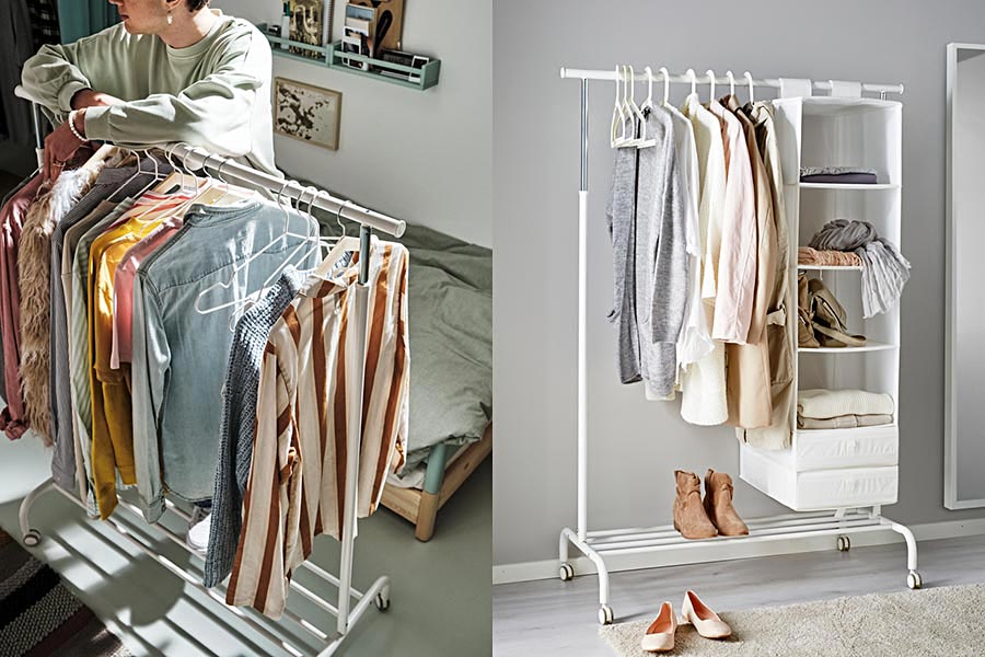 Ikea clothes rack hk sale