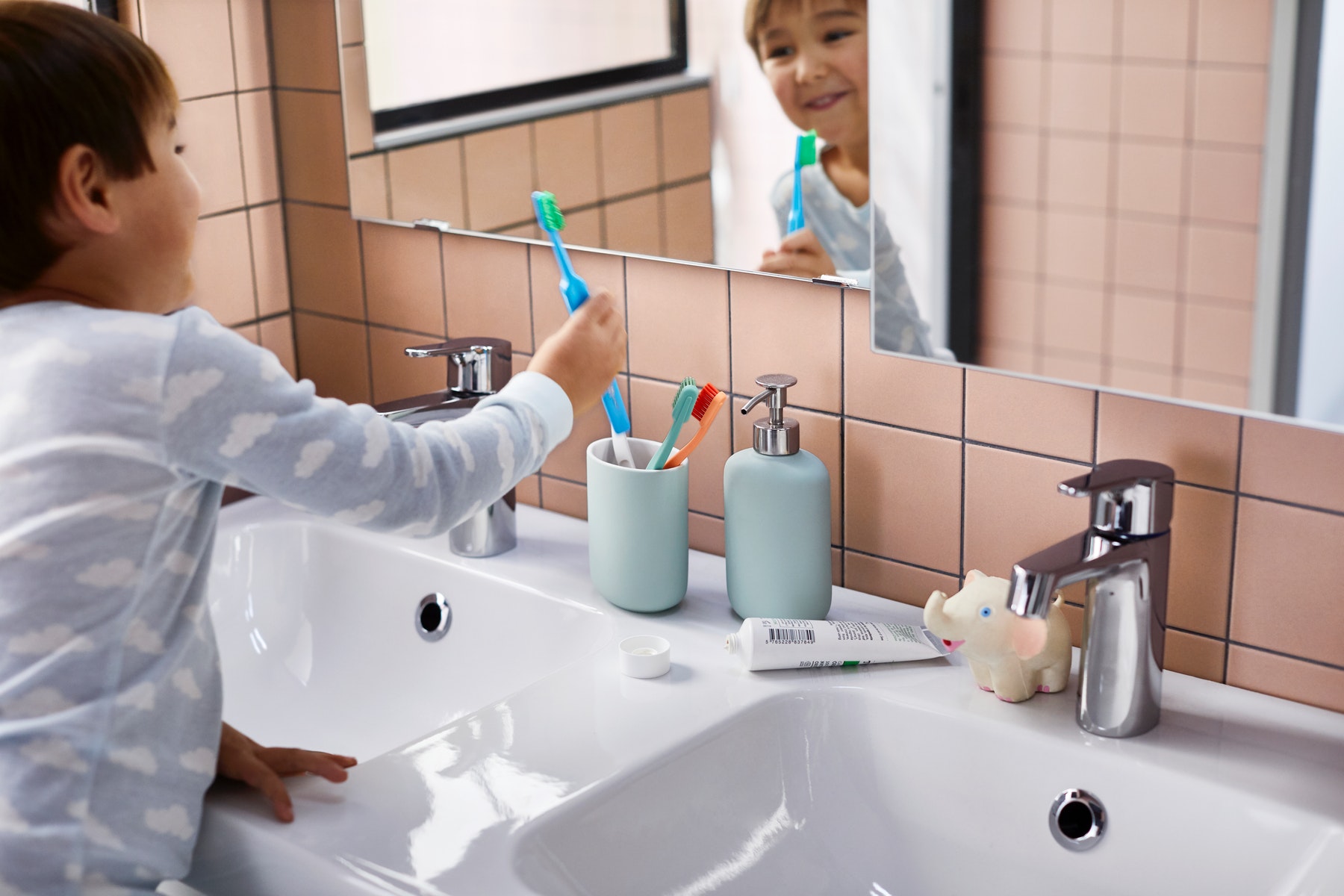 Details about   Ikea EKOLN Soap Dispenser/Soap Dish/Toothbrush Holder Bathroom Toilet Kitchen UK 