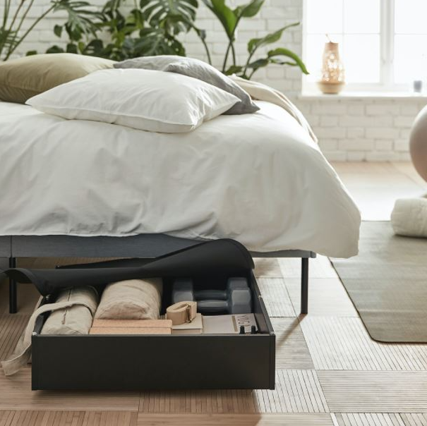 床頭櫃 床底儲物箱 床頭板 Ikea 小空間的收納推薦