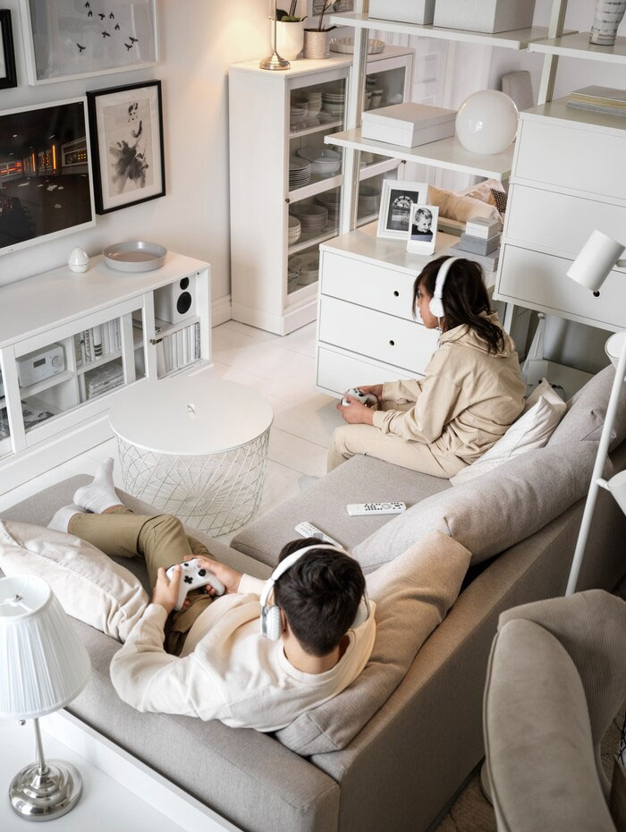 兩用家具變出理想客廳│ 多用途客廳設計│ IKEA 香港及澳門