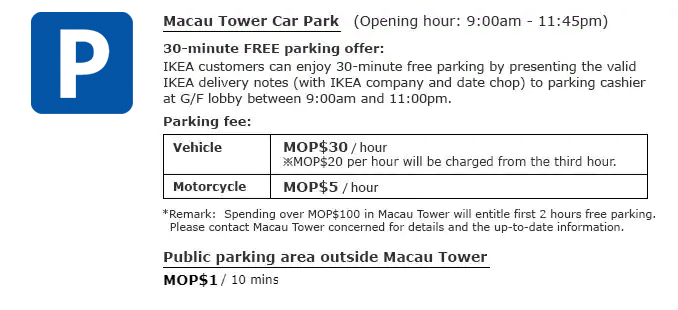 IKEA-macau-pick-up-point-parking