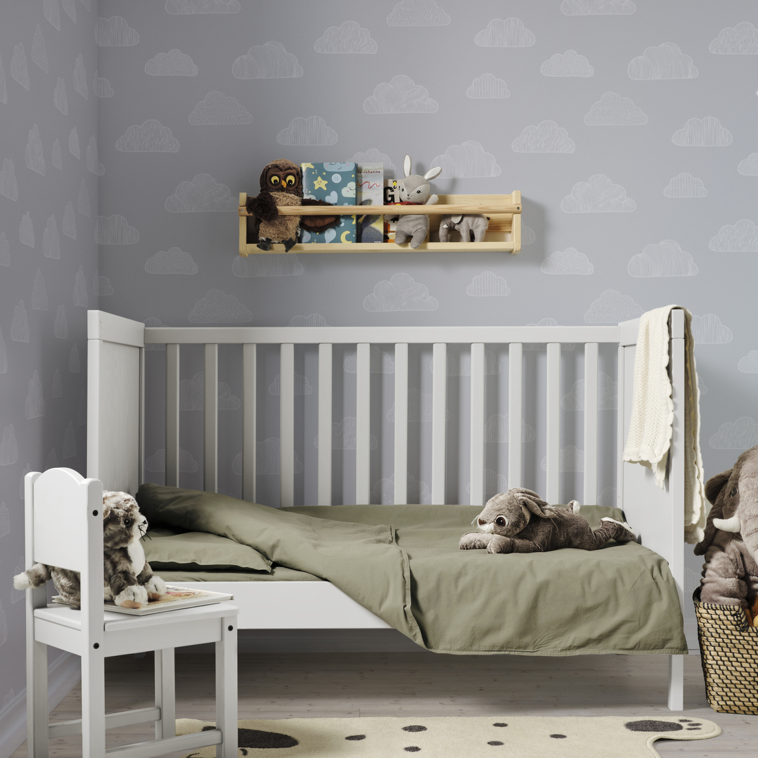 SNIGLAR cot, beech, 60x120 cm IKEA Hong Kong and Macau