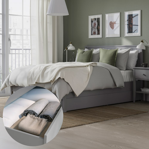 Storage bed, IKEA Bedroom Storage Solutions
