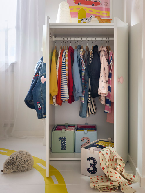 Kids wardrobe combination, IKEA Bedroom Storage Solutions