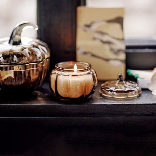 Pumpkin candle, IKEA HÖSTAGILLE Collection