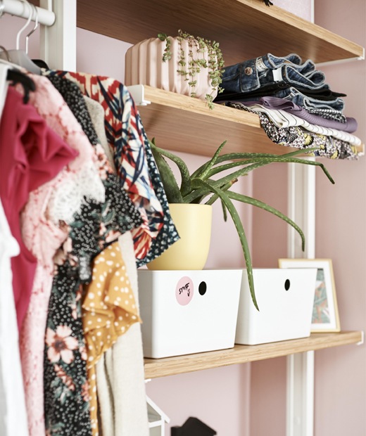 Create A Custom Designed Open Wardrobe Ikea