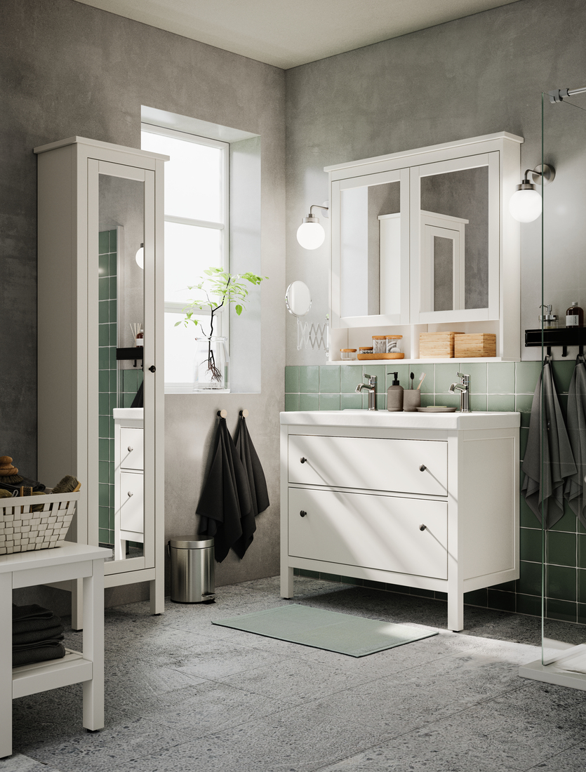 高櫃及浴室鏡櫃| 時刻保持儀容整潔|IKEA 香港及澳門