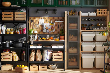 善用食物儲藏室的空間
